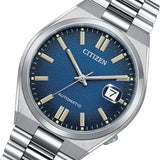  Shop Authentic Citizen Tsuyosa Automatic Dark Blue Dial Silver Steel Strap Watch For Men - NJ0151-88L - Luxxuri