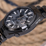  Shop Authentic Citizen Tsuyosa Automatic Camouflage Black Dial Black Steel Strap Watch For Men - NJ0155-87E - Luxxuri