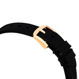  Shop Authentic Emporio Armani Gioia Quartz Mother of Pearl Dial Black Leather Strap Watch For Women - AR11390 - Luxxuri