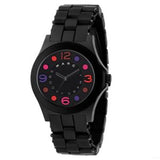  Shop Authentic Marc Jacobs Pelly Black Dial Black Silicone Strap Watch for Women - MBM2543 - Luxxuri