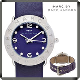  Shop Authentic Marc Jacobs Marc Purple Dial Purple Leather Strap Watch for Women - MBM8530 - Luxxuri