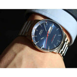  Shop Authentic Mido Commander II Automatic Chronometer Blue Dial Silver Steel Strap Watch For Men - M021.431.11.041.00 - Luxxuri