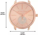  Shop Authentic Michael Kors Portia Analog Quartz Rose Gold Dial Rose Gold Steel Strap Watch For Women - MK3839 - Luxxuri