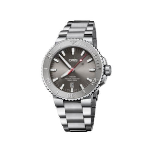  Shop Authentic Oris Aquis Date Relief Grey Dial Silver Steel Strap Watch for Men - 0173377304153-0782405PEB - Luxxuri