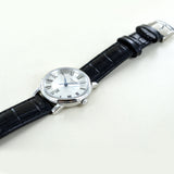  Shop Authentic Tissot Carson Premium Lady Silver Dial Black Leather Strap Watch For Women - T122.210.16.033.00 - Luxxuri