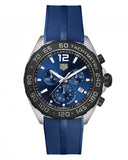  Shop Authentic Tag Heuer Formula 1 Chronograph Blue Dial Blue Rubber Strap Watch for Men - CAZ101AV.FT8077 - Luxxuri