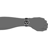  Shop Authentic Tommy Hilfiger Sport Chronograph Black Dial Black Leather Strap Watch for Men - 1791050 - Luxxuri