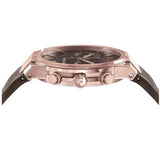  Shop Authentic Salvatore Ferragamo Sapphire Chrono Brown Dial Brown Rubber Strap Watch for Men - SFME01023 - Luxxuri