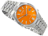  Shop Authentic Citizen Tsuyosa Automatic Orange Dial Silver Steel Strap Watch For Men - NJ0151-88Z - Luxxuri