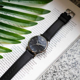  Shop Authentic Emporio Armani Classic Quartz Black Dial Black Leather Strap Watch For Men - AR1692 - Luxxuri
