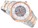  Shop Authentic Fossil Neutra Automatic Skeleton White Dial Two Tone Steel Strap Watch for Men - ME3196 - Luxxuri