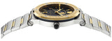  Shop Authentic Versace Greca Logo Moonphase Black Dial Two Tone Steel Strap Watch for Men - VE7G00223 - Luxxuri