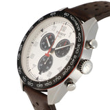  Shop Authentic Tissot T Sport PRS 516 Chronograph Silver Dial Brown Leather Strap Watch for Men - T131.617.16.032.00 - Luxxuri