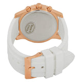  Shop Authentic Guess Confetti Crystal Rose Gold Dial White Silicone Strap Watch For Women - W1098L5 - Luxxuri