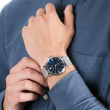  Shop Authentic Maserati Epoca Blue Dial Silver Mesh Bracelet Watch For Men - R8853118006 - Luxxuri
