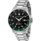  Shop Authentic Maserati SFIDA Chronograph Black Dial Silver Steel Strap Watch For Men - R8853140005 - Luxxuri