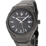  Shop Authentic Maserati Stile Quartz Black Dial Black Steel Strap Watch For Men - R8853142001 - Luxxuri