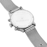  Shop Authentic Maserati Epoca 42mm Black Dial Steel Silver Mesh Bracelet Watch For Men - R8873618003 - Luxxuri
