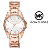  Shop Authentic Michael Kors Whitney Quartz White Dial Rose Gold Steel Strap Watch For Women - MK6694 - Luxxuri