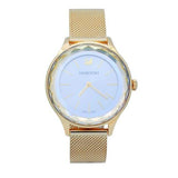  Shop Authentic Swarovski Octea Nova Silver Dial Gold Mesh Bracelet Watch for Women - 5430417 - Luxxuri