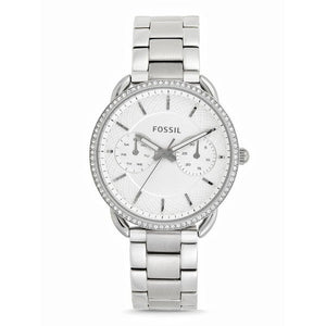  Shop Authentic Fossil Tailor White Dial Silver Steel Strap Watch for Women - ES4262 - Luxxuri