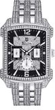  Shop Authentic Bulova Crystal Collection Black Dial Silver Steel Strap Watch for Men - 98C108 - Luxxuri