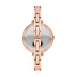  Shop Authentic Michael Kors Jaryn Analog Gold Dial Pink Steel Strap Watch For Women - MK4343 - Luxxuri
