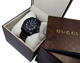  Shop Authentic Gucci Dive Quartz Black Dial Black Steel Strap Watch For Men - YA136205 - Luxxuri