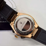  Shop Authentic Maserati Triconic Chronograph Grey Dial Brown Leather Strap Watch For Men - R8871639003 - Luxxuri
