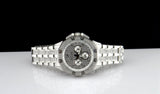  Shop Authentic Bulova Crystal Collection Pave Silver Dial with Crystals Silver Steel Strap Watch for Men - 96C134 - Luxxuri