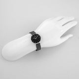  Shop Authentic Daniel Wellington Petite Ashfield Black Dial Black Mesh Strap Watch For Women - DW00100246 - Luxxuri