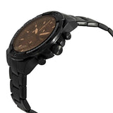  Shop Authentic Fossil Bronson Chronograph Black Dial Black Steel Strap Watch for Men - FS5851 - Luxxuri