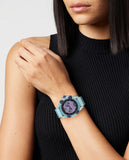  Shop Authentic Versace Icon Active Chronograph Purple Dial Blue Silicone Strap Watch For Men - VEZ701523 - Luxxuri