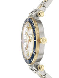  Shop Authentic Versace Greca Sport Quartz White Dial Two Tone Steel Strap Watch For Men - VEZ300521 - Luxxuri