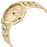  Shop Authentic Burberry The City Gold Dial Gold Steel Strap Watch for Men - BU9038 - Luxxuri