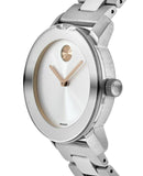  Shop Authentic Movado Bold Silver Dial Silver Steel Strap Watch For Women - 3600084 - Luxxuri