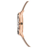  Shop Authentic Swarovski Octea Nova Grey Dial Grey Leather Strap Watch for Women - 5295326 - Luxxuri
