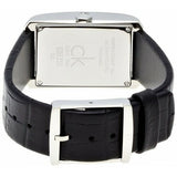  Shop Authentic Calvin Klein Window Black Dial Black Leather Strap Watch for Men - K2M23107 - Luxxuri