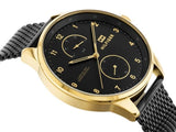  Shop Authentic Tommy Hilfiger Chase Quartz Black Dial Black Mesh Bracelet Watch for Men - 1791580 - Luxxuri