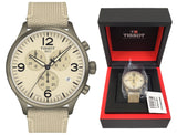  Shop Authentic Tissot Chrono XL Beige Diag Beige NATO Strap Watch For Men - T116.617.37.267.01 - Luxxuri