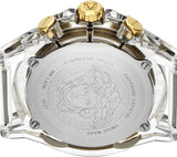  Shop Authentic Versace Icon Active Chronograph Gold Dial White Silicone Strap Watch for Men - VEZ700121 - Luxxuri