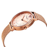  Shop Authentic Emporio Armani Kappa Pink Dial Pink Mesh Bracelet Watch For Women - AR11129 - Luxxuri