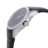  Shop Authentic Tissot T Trend Couturier Diamonds Black Dial Black Leather Strap Watch for Women - T035.210.66.051.00 - Luxxuri