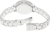  Shop Authentic Fossil Jacqueline Multi-Function Mother of Pearl Dial Silver Steel Strap Watch for Women - ES3755 - Luxxuri