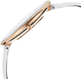  Shop Authentic Calvin Klein Full Moon White Dial White Leather Strap Watch for Women - K8Y236L6 - Luxxuri