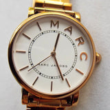  Shop Authentic Marc Jacobs Roxy White Dial Rose Gold Steel Strap Watch for Women - MJ3523 - Luxxuri