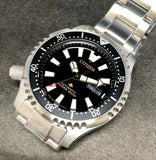  Shop Authentic Citizen Promaster 200M Diver Fugu Asian Limited Edition Black Dial Silver Steel Strap Watch For Men - NY0090-86E - Luxxuri