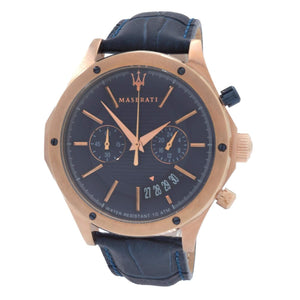  Shop Authentic Maserati Circuito Blue Dial Blue Leather Strap Watch For Men - R8871627002 - Luxxuri