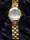  Shop Authentic Marc Jacobs Rivera White Dial Gold Steel Strap Watch for Women - MBM3137 - Luxxuri