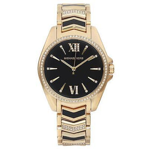  Shop Authentic Michael Kors Whitney Quartz Black Dial Two Tone Steel Strap  Watch For Women - MK6743 - Luxxuri
